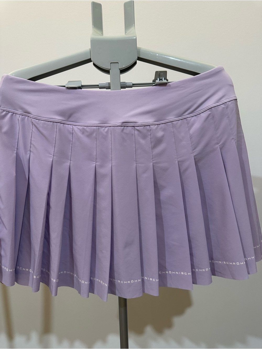 Rohnisch Lavender Pleated Mini Skirt